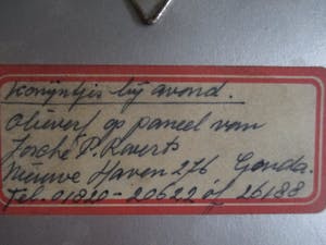 Josche Roverts - Schilderijtje "Konijntjes bij avond" kopen? Bied vanaf 25!