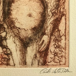 Carmelo de la Pinta - Kleurenets - 1991 - Gesigneerd - 9/70 kopen? Bied vanaf 25!