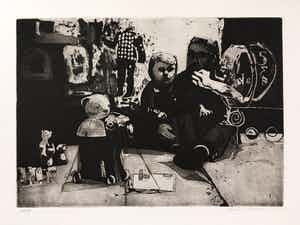 Simon Koene - Kinderkamer met beer verkocht voor € 25!