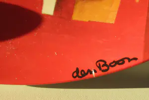 Royal Goedewaagen - Platelen bord Confrontation uit de serie Proeven van Kunst kopen? Bied vanaf 20!