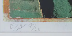 Corneille - 'Groene vrouw' (1988) - Ingelijst kopen? Bied vanaf 595!