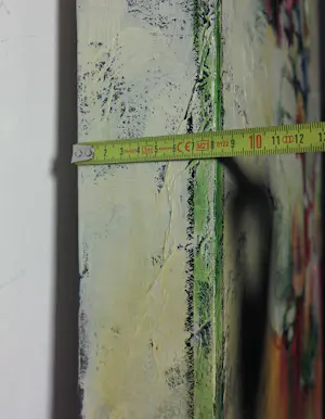 Carla Raadsveld - Drieluik, Acryl op doek, Bloemen kopen? Bied vanaf 200!