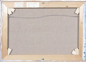 Paul Overhaus - Olieverf op doek, Zwaar weer - Ingelijst kopen? Bied vanaf 80!