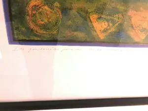 Clemens Briels - grote ingelijste zeefdruk (Dos Gardenias para mi Linda Muchacha) kopen? Bied vanaf 200!