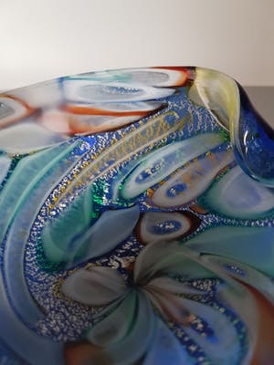Dino Martens - AVEM Multi Coloured Murano Glass Bowl Mid Century Dino Martens kopen? Bied vanaf 35!