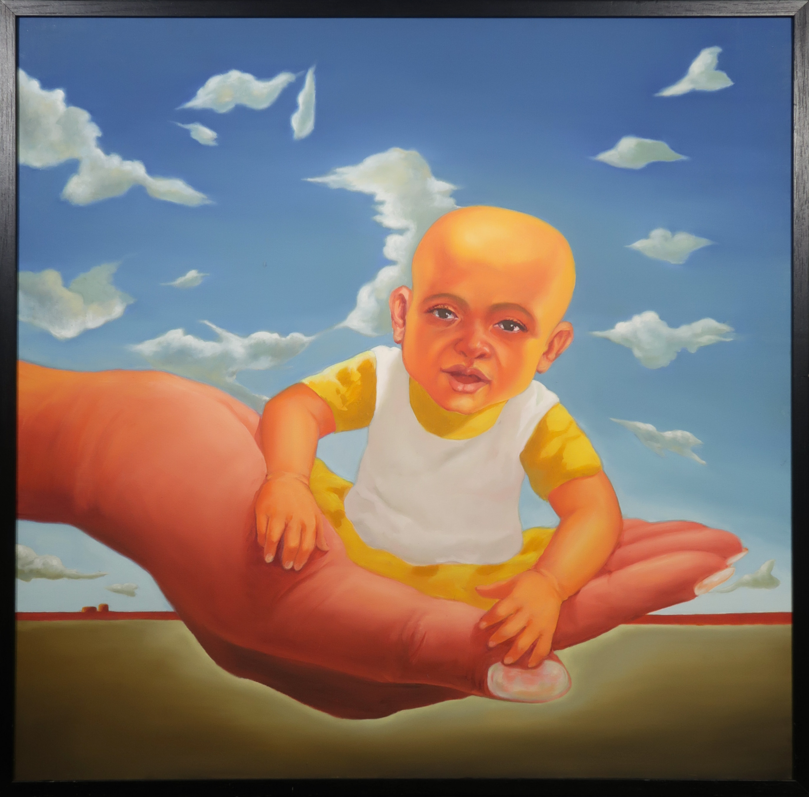 Prashant Salvi - Olieverf op doek, Zonder titel - Ingelijst kopen? Bied vanaf 1!