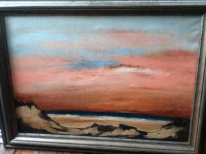 Paul Permeke - 'zonsondergang aan zee' kopen? Bied vanaf 895!