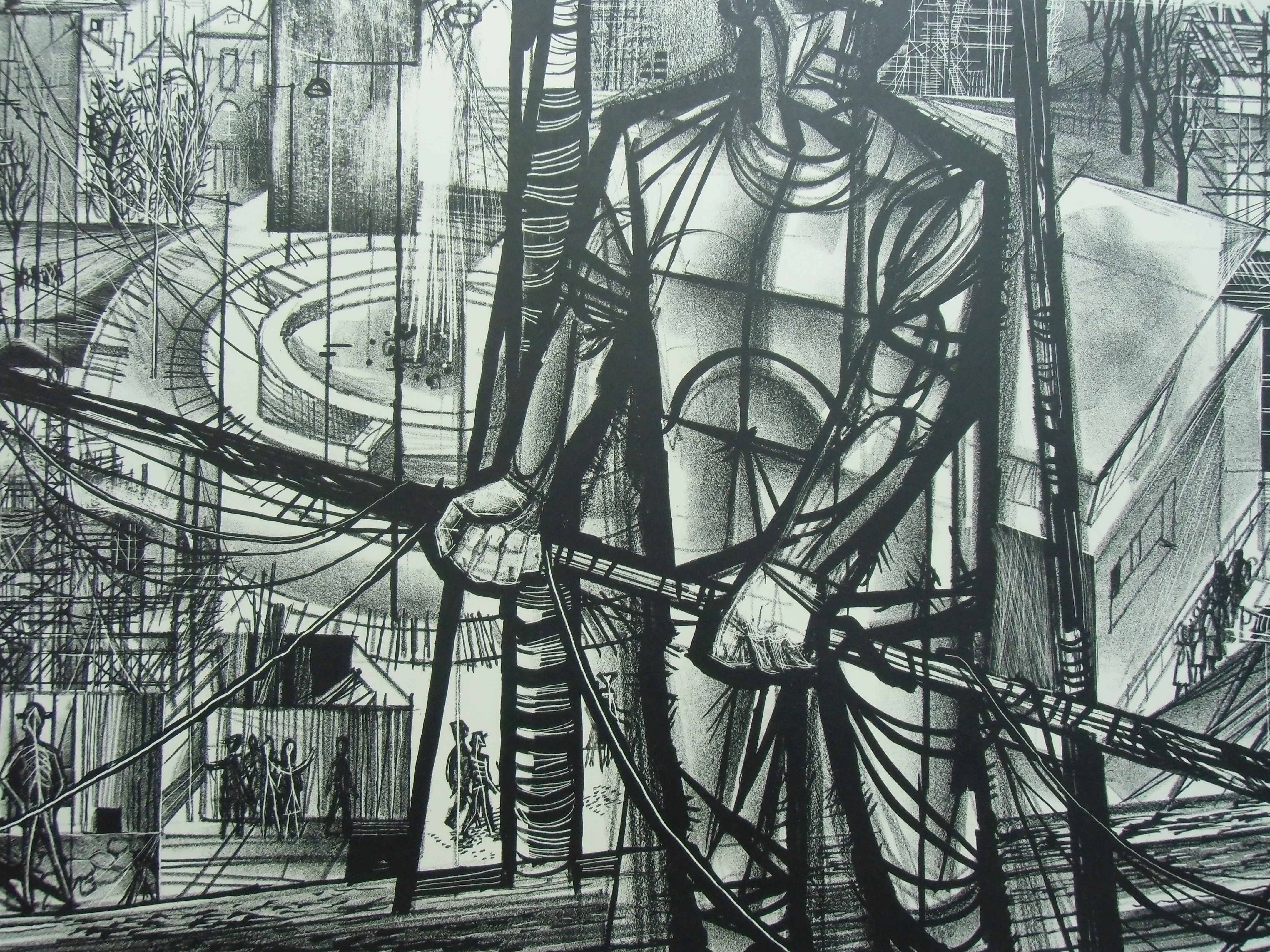 Wim Zwiers - ZONDER TITEL /// LITHO VAN WIM ZWIERS kopen? Bied vanaf 30!