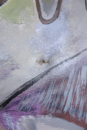 G.H. Sligting - Acryl en olieverf op doek, No.2 Compositie - Ingelijst (Groot) kopen? Bied vanaf 100!