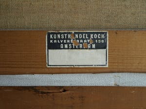 Peter Cox - Olieverf op doek , Duinlandschap – ingelijst – 70 x 90 cm kopen? Bied vanaf 200!