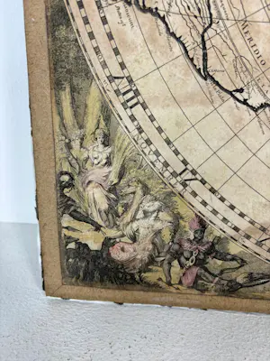 Cornelius Danckerts II - Zeer oude gravure van de wereld Nieuw Aerdsch Plein kopen? Bied vanaf 1500!