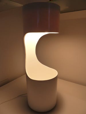 Niet of onleesbaar gesigneerd - Design tafellamp NEBU 70’s naar ontwerp van Erik van Buijtenen kopen? Bied vanaf 1!