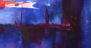 Walter van Oel - Aquarel op papier, Bloemen (Groot) kopen? Bied vanaf 50!