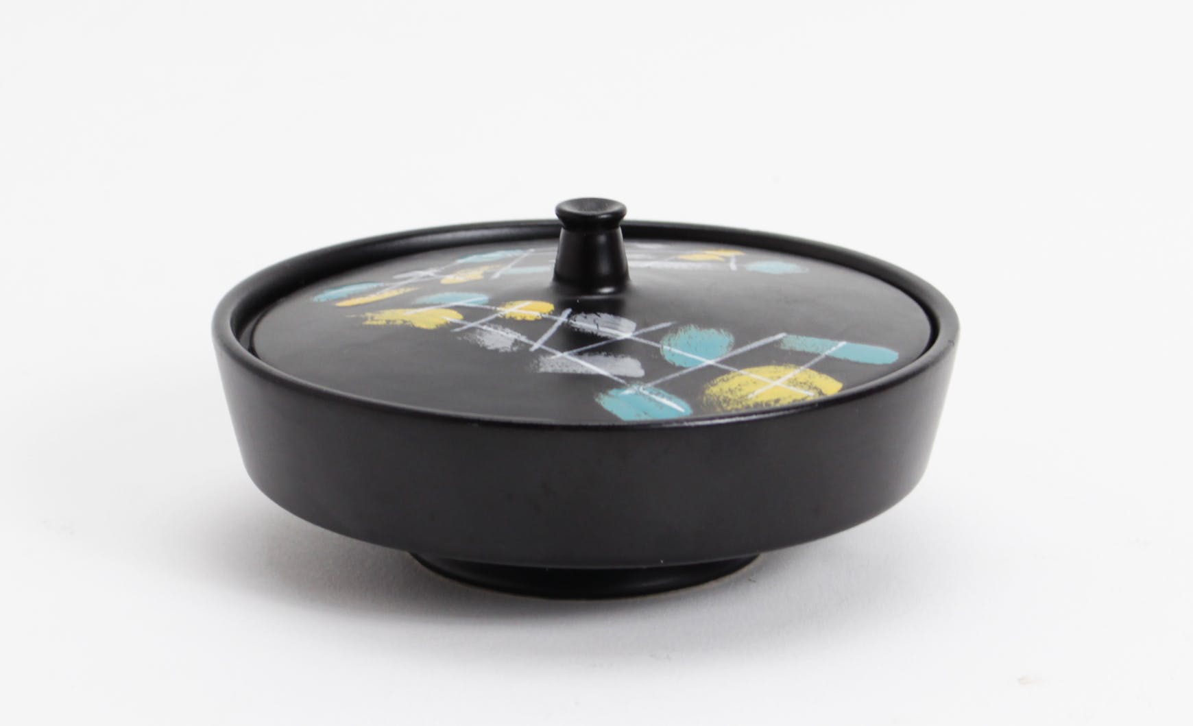 Plateelbakkerij Zuid-Holland - dekselschaaltje - 'Panmais' verkocht voor € 10!