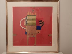 Cole Morgan - Compass South, zeefdruk mooi ingelijst kopen? Bied vanaf 200!