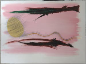 Robin Heldsinger - Gemengde techniek op doek, Manoeuvre '83 (Zeer groot) kopen? Bied vanaf 250!