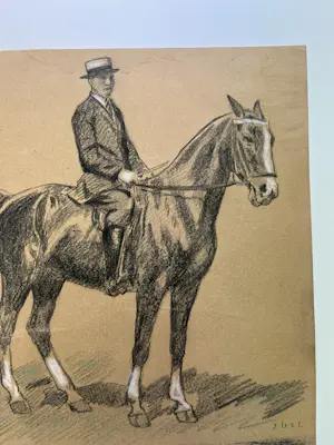 Willy Sluiter - Man op een paard kopen? Bied vanaf 80!