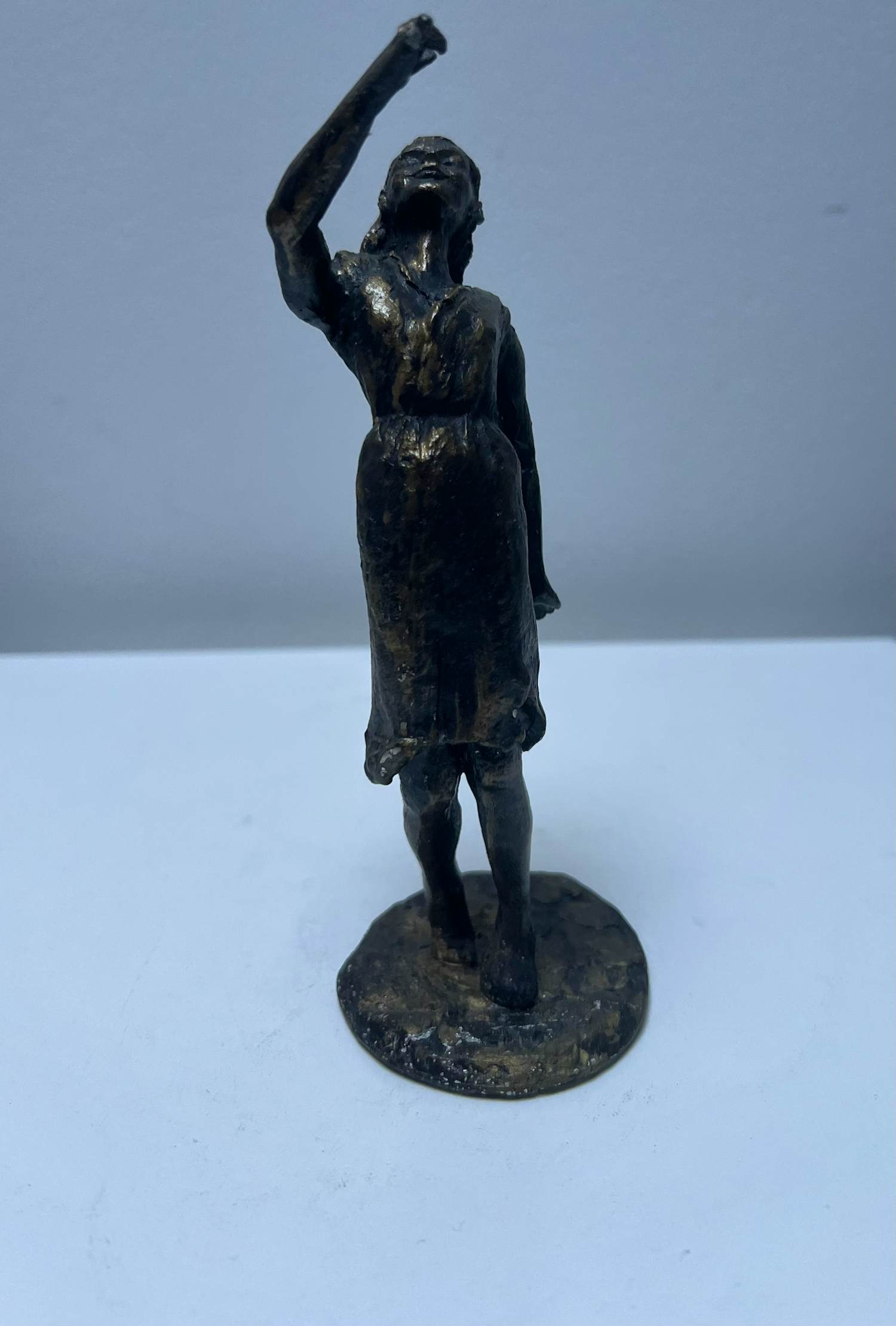 Corry Ammerlaan - Bronzen sculptuur | Genieten kopen? Bied vanaf 20!