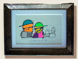 Bart Hamelink - 2 hondjes met man , vrouw kopen? Bied vanaf 1!