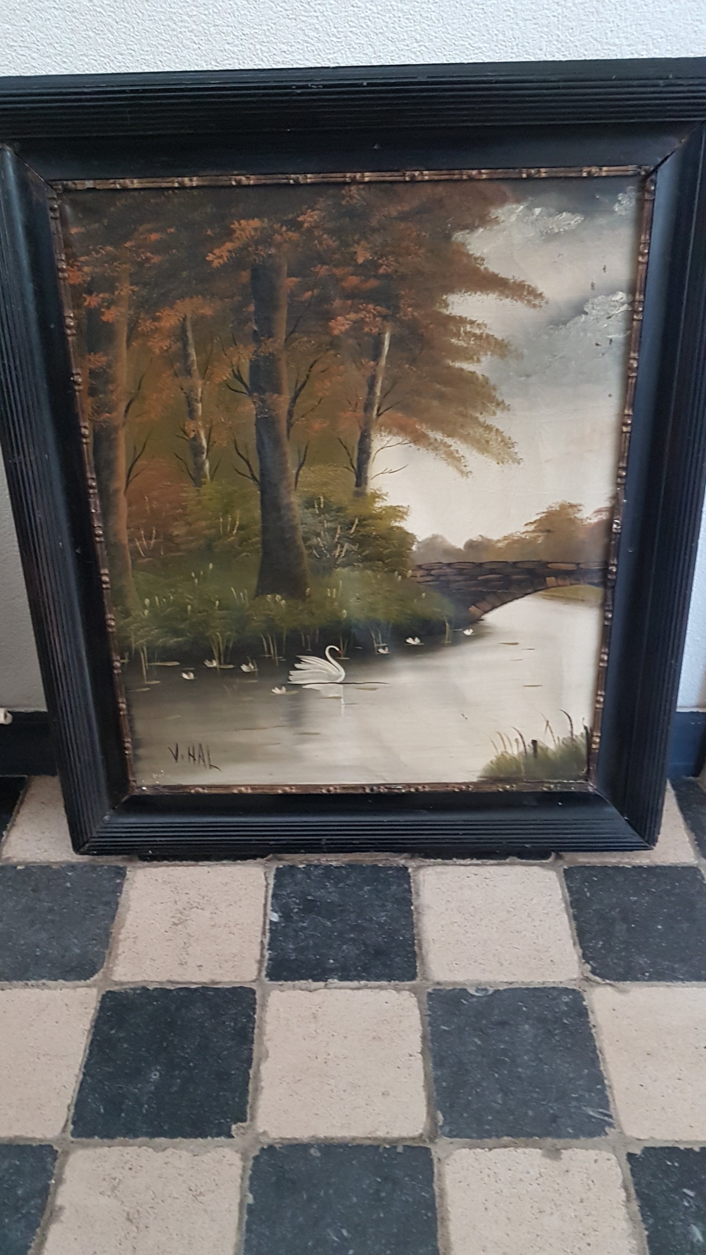 Niet of onleesbaar gesigneerd - Zwaan  kopen? Bied vanaf 1!