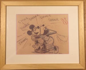 Niet of onleesbaar gesigneerd - Mickey en Minnie Mouse 39/3 - Smack, smack kopen? Bied vanaf 1!
