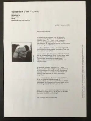 Bram van Velde - Gal. Collection d'Art - Amsterdam - 1971 t/m 2004 - Zeer goed - 12 Items kopen? Bied vanaf 60!