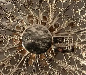 Zilver - 925 ketting met filigrain zilveren hanger met carneool - keurmerken kopen? Bied vanaf 70!