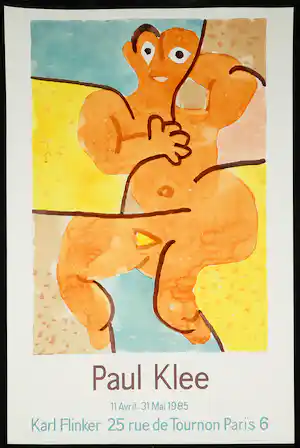 Paul Klee - Affiche - Karl Flinker galerie verkauft für € 10!