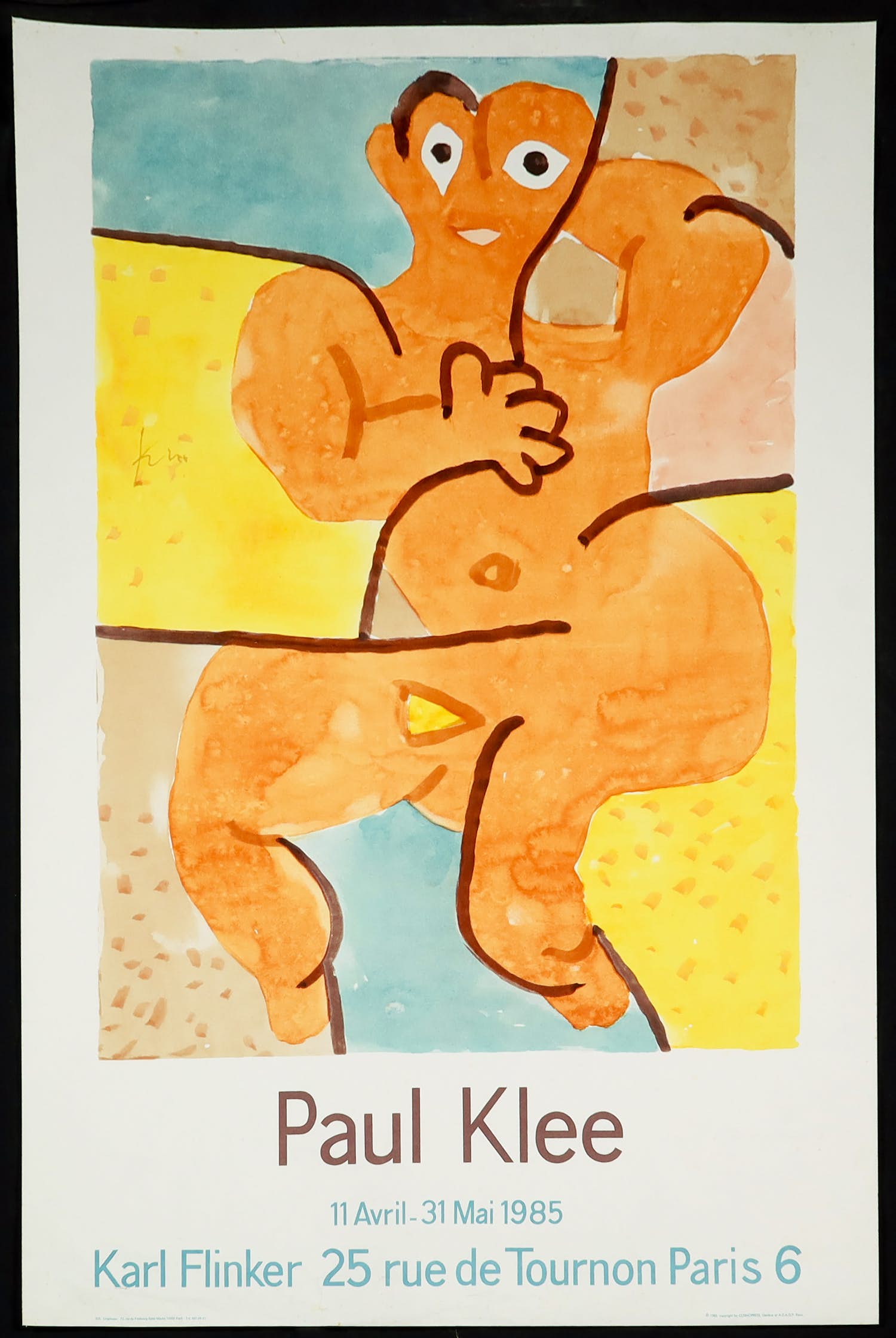 Paul Klee - Affiche - Karl Flinker galerie verkocht voor € 1!