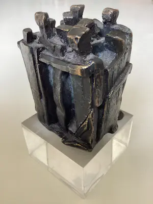 Frans Steginga - Gebundelde Kracht - sculptuur kopen? Bied vanaf 45!