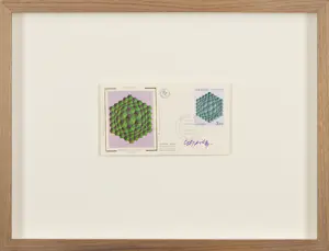 Victor Vasarely - Gesigneerd, ingelijst, originele "First Day Cover" uit 1977 kopen? Bied vanaf 290!