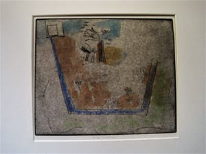 Henk Tichelaar - Droge Naald ingekleurd, druk 30/50 handgesigneerd werk "zonder titel " kopen? Bied vanaf 20!