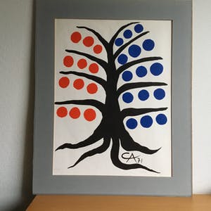 Alexander Calder - Happy Tree (38/150) - 1971 kopen? Bied vanaf 200!