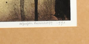 Jurjen Ravenhorst - Lithografie, Nocturne - Inglijst kopen? Bied vanaf 80!