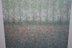 Hans Dolieslager - Bomenrij - zeefdruk, oplage 40 - prachtig ingelijst kopen? Bied vanaf 100!