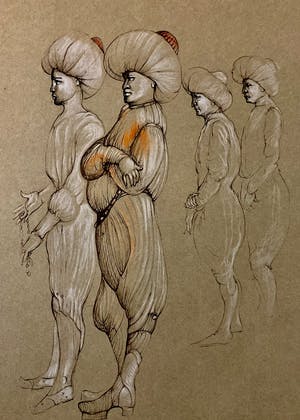 Leonor Fini - Scène de théâtre kopen? Bied vanaf 30!