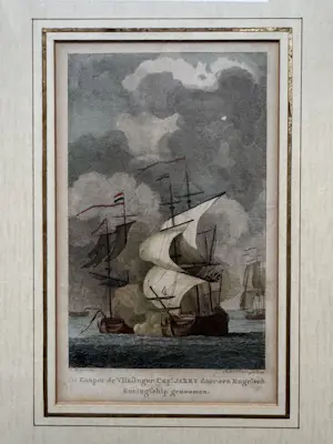 Jacobus Buys - De Kaaper De Vlissingen Cap! Jarry door een Engelsch Koningschip genoomen kopen? Bied vanaf 50!