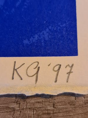 Klaas Gubbels - Theekopjes - gesigneerd - 1997 kopen? Bied vanaf 1!