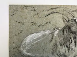 Anton Mauve (sr.) - Rustende geit kopen? Bied vanaf 110!