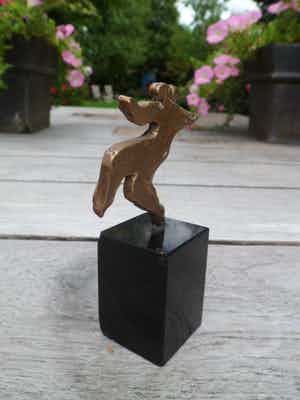 Eric Claus - Brons op sokkel - Tango verkocht voor € 149!