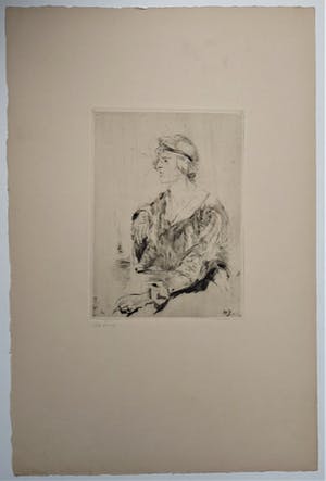 Willem de Zwart - Zittende vrouw kopen? Bied vanaf 45!