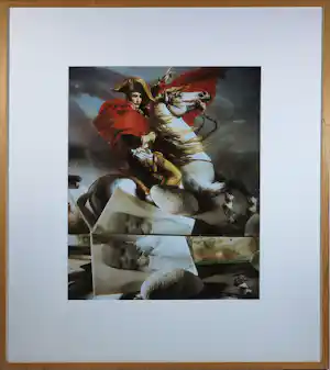Rommert Boonstra - Fotocollage op papier, Zonder titel - Ingelijst vendu pour 35€ !