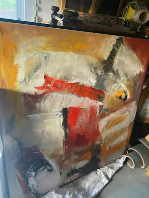 Wem van Loon - Abstract schilderij kaufen? Bieten Sie von 400!