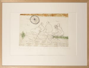 Anton Heyboer - Kleurenets, Het kind leren dat de richting in het leven ... - Ingelijst kopen? Bied vanaf 1!