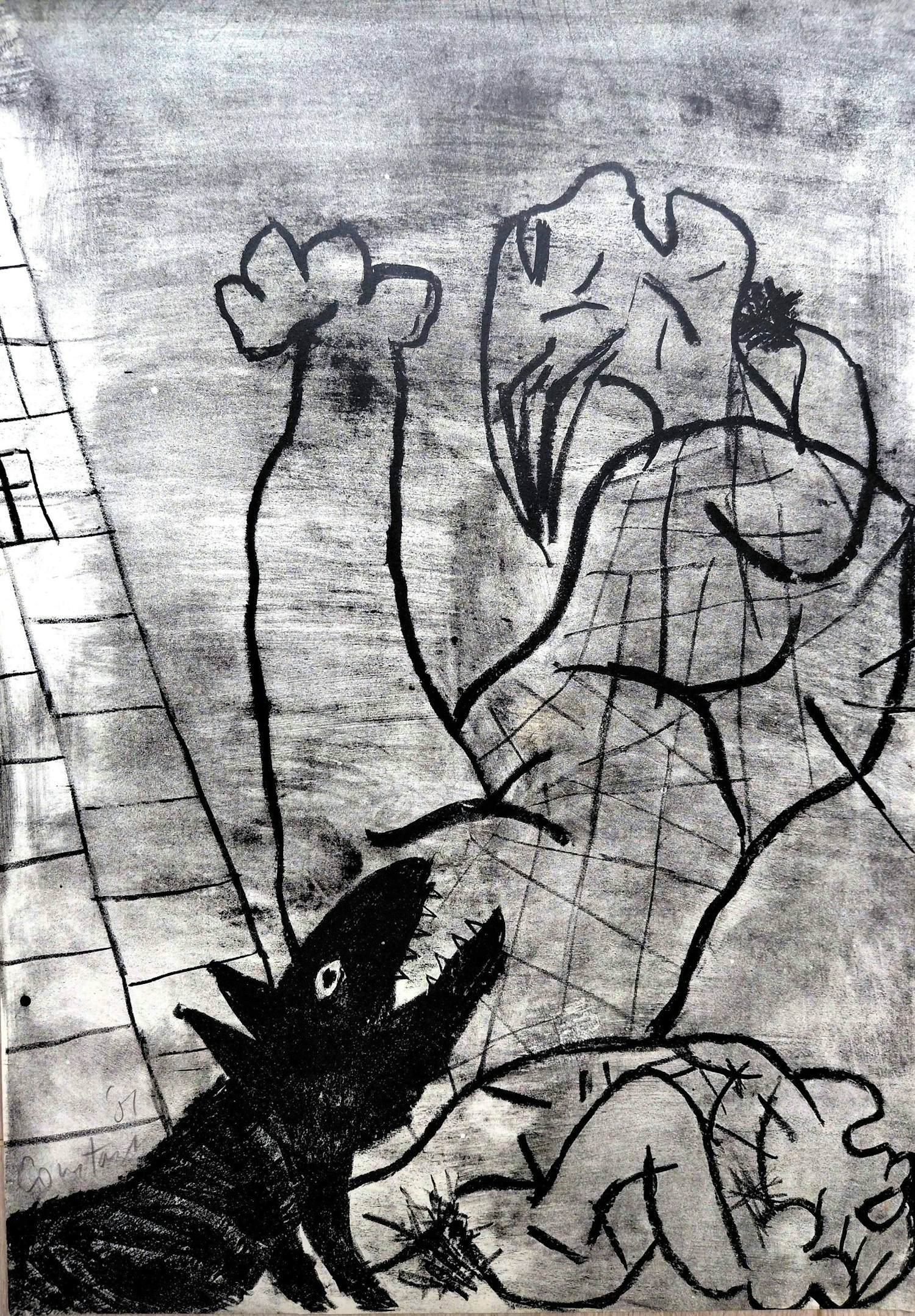 Constant - litho: la guerre - 1951 kopen? Bied vanaf 1295!
