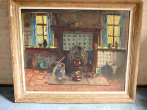 Dirk Twaalfhoven - Interieur het Poppenhuys verkocht voor € 115!