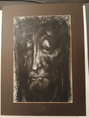 Anto Diez - Expressief portret 1985 kaufen? Bieten Sie von 95!