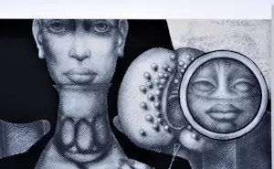 Jef van Tuerenhout - De Spiegel - Zeefdruk - Gesigneerd - 54x42 cm - 1977 kopen? Bied vanaf 90!