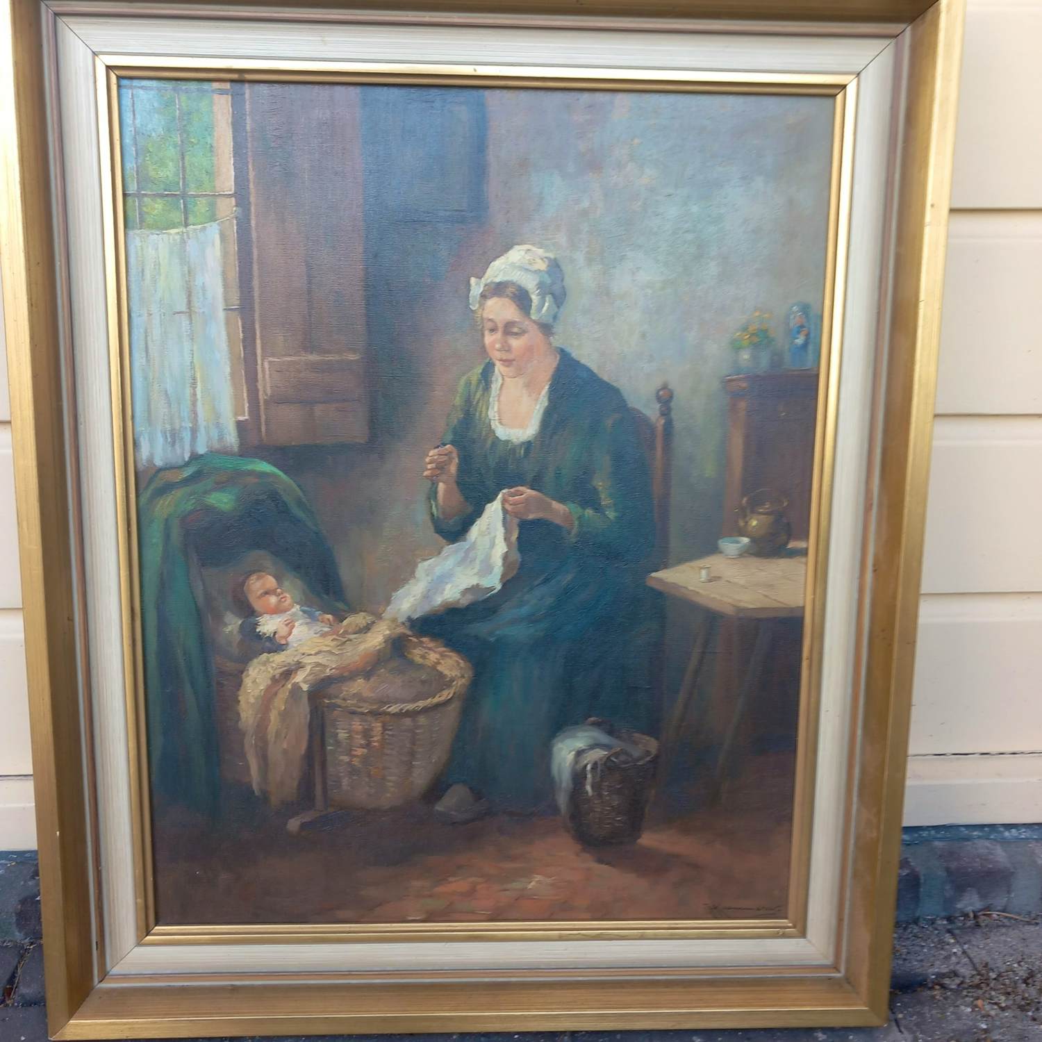 AcheterJohan Hendrik Kaemmerer - Interieurschilderij? Enchérissez de 90!