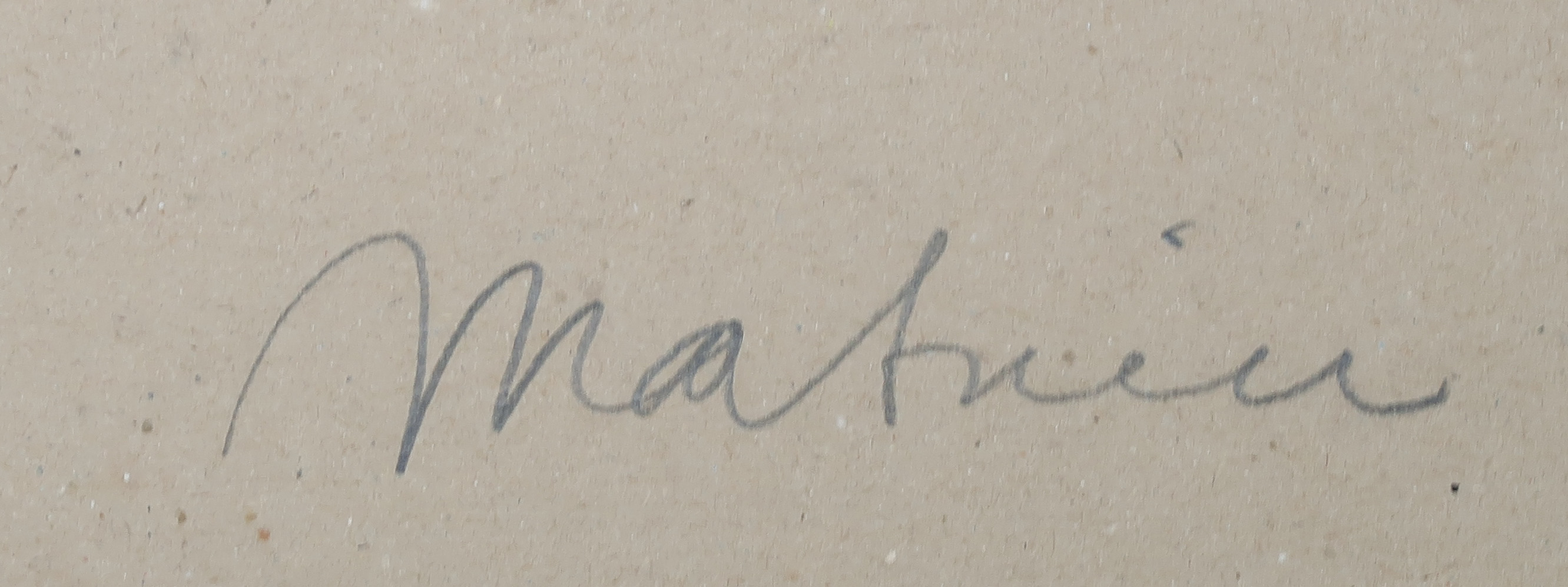 Anton Martineau - Krijttekening, Zonder titel (Groot) kopen? Bied vanaf 50!